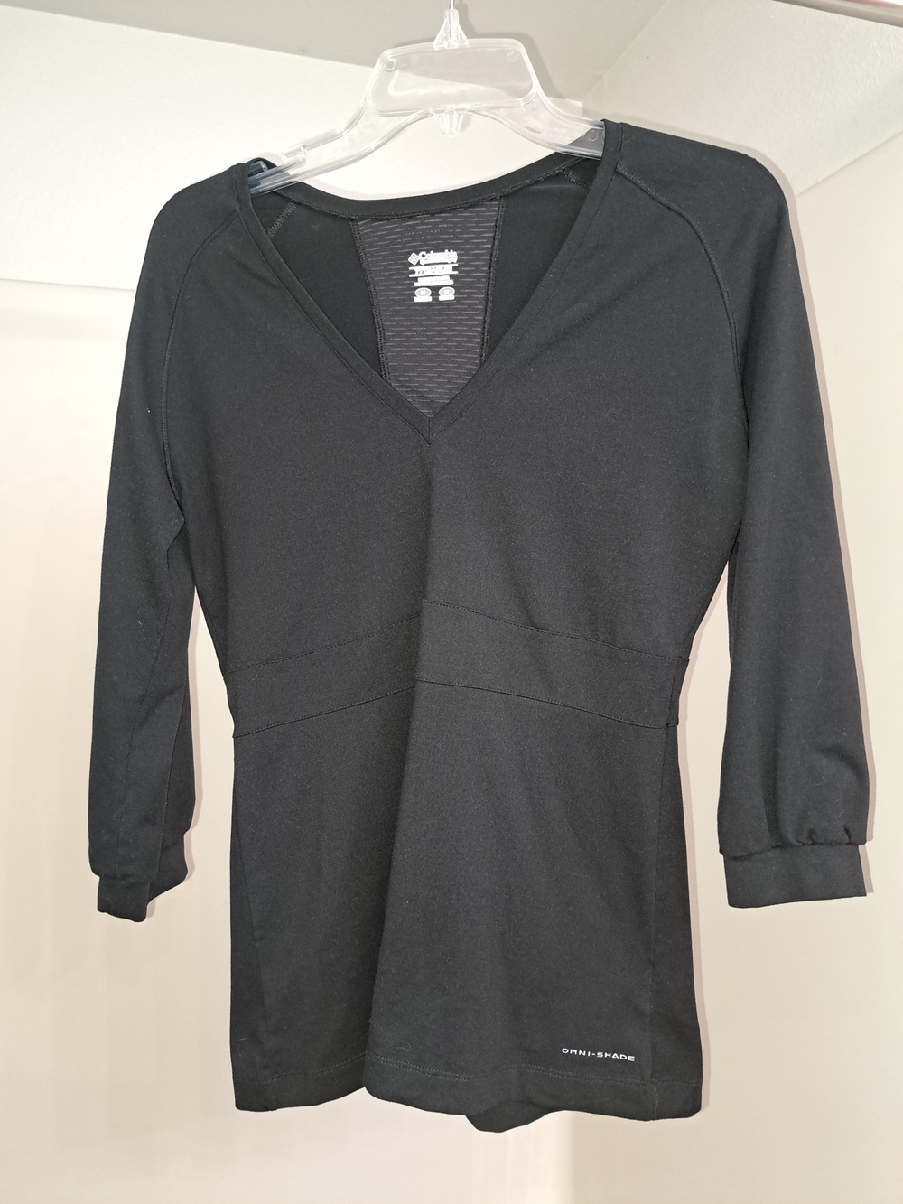 Columbia Titanium Women's Black Performance Top
